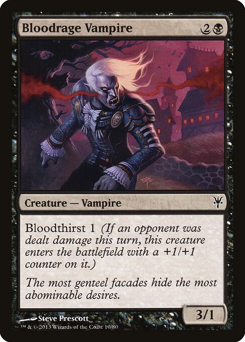 Bloodrage Vampire - Duel Decks: Sorin vs. Tibalt - 10