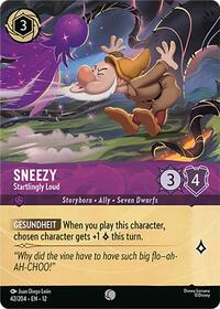 Sneezy - Startlingly Loud (Foil) - Wilds Unknown - 42/204