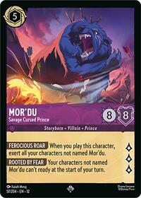 Mor'du - Savage Cursed Prince - Wilds Unknown - 57/204
