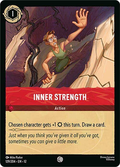 Image for Inner Strength (129/204) (12) - Disney Lorcana