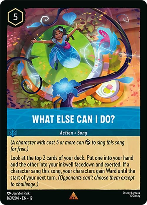 Image for What Else Can I Do? (163/204) (12) - Disney Lorcana