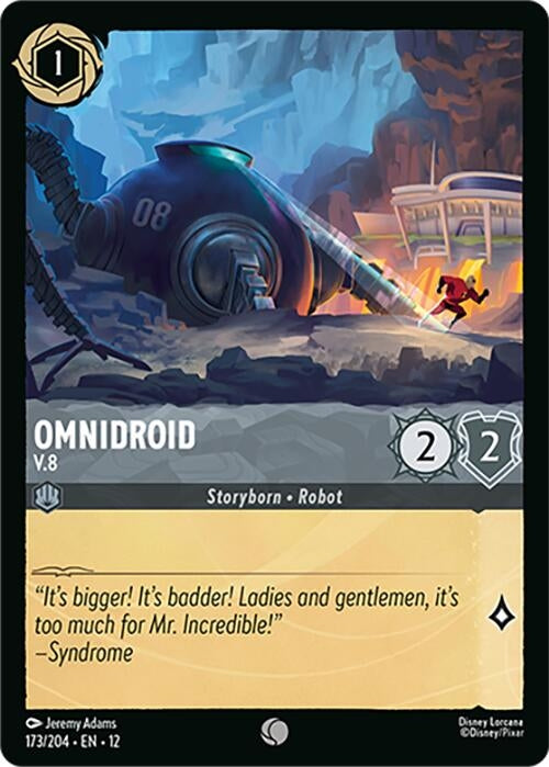 Image for Omnidroid - V.8 (173/204) (12) - Disney Lorcana