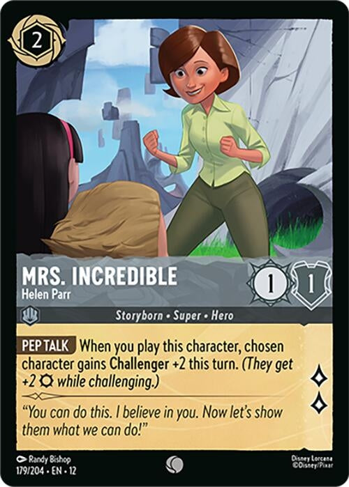 Image for Mrs. Incredible - Helen Parr (179/204) (12) - Disney Lorcana
