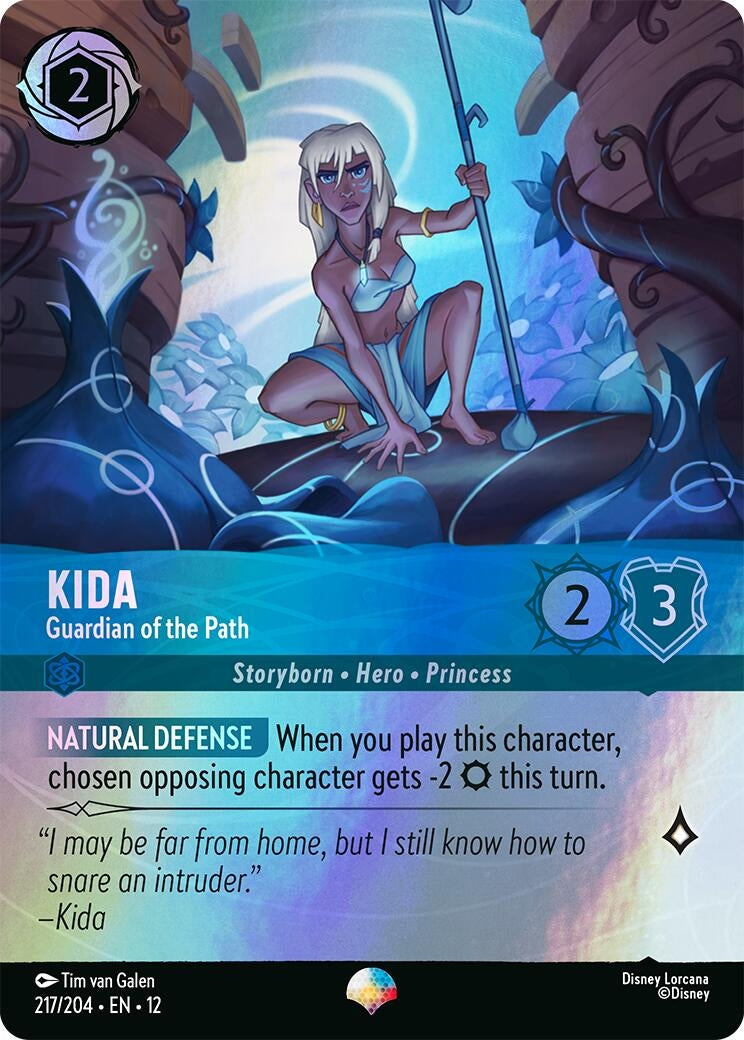 Image for Kida - Guardian of the Path (Epic) (217/204) (12) - Disney Lorcana