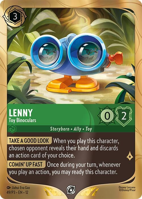 Image for Lenny - Toy Binoculars (49) (DLPC) - Disney Lorcana