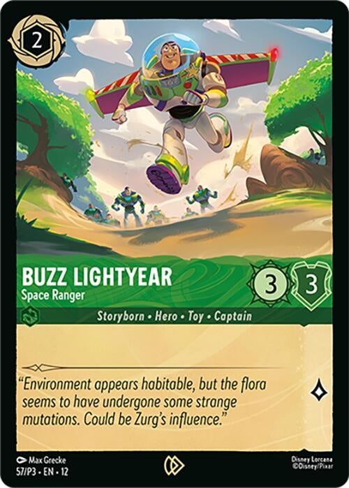 Image for Buzz Lightyear - Space Ranger (57) (DLPC) - Disney Lorcana