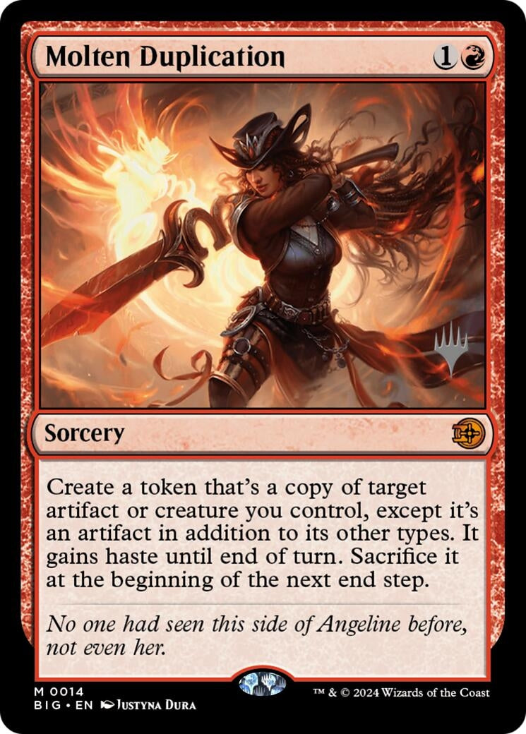 Image for Molten Duplication (14) (PPSOS) - Magic: The Gathering