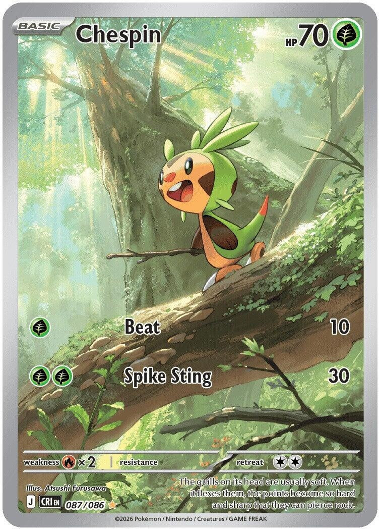 Image for Chespin (087/086) (CRI) - Pokemon