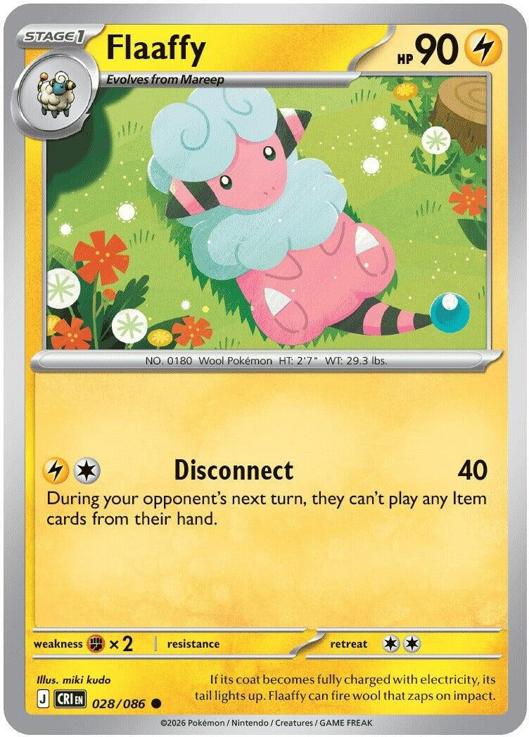 Image for Flaaffy (028/086) (CRI) - Pokemon