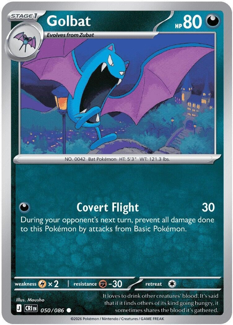 Image for Golbat (050/086) (CRI) - Pokemon