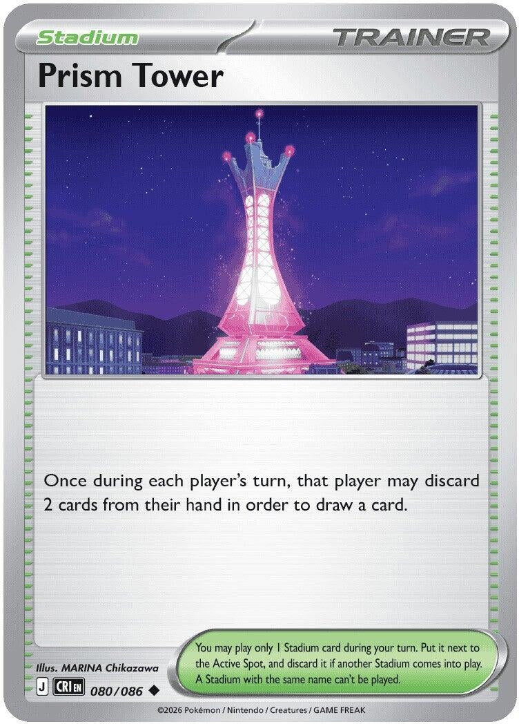 Image for Prism Tower (080/086) (CRI) - Pokemon