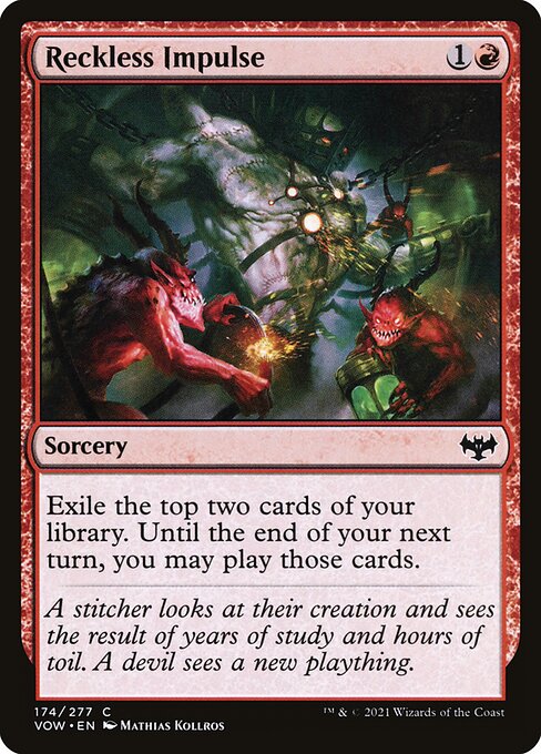 Reckless Impulse - Innistrad: Crimson Vow - 174