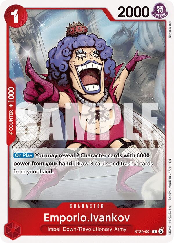 Image for Emporio.Ivankov (ST30-004) (ST-30) - One Piece Card Game