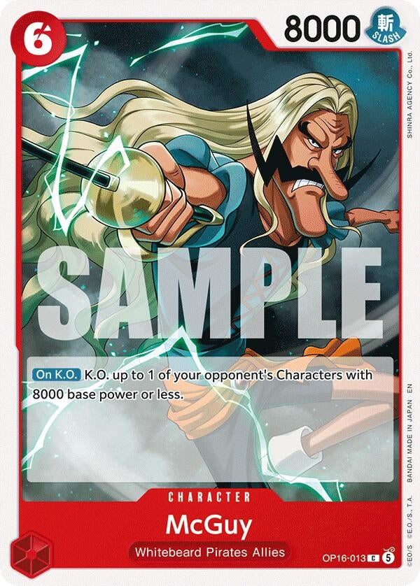 Image for McGuy (OP16-013) (OP16) - One Piece Card Game