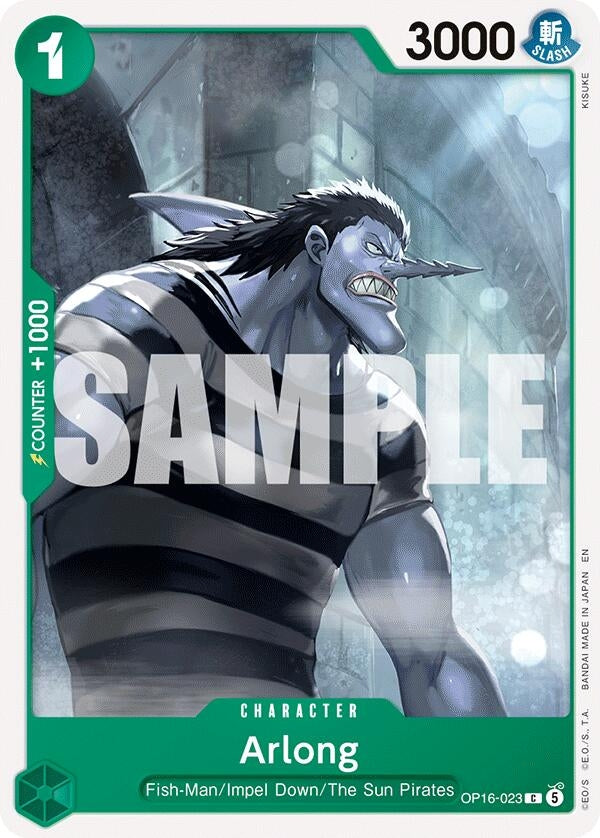 Image for Arlong (OP16-023) (OP16) - One Piece Card Game