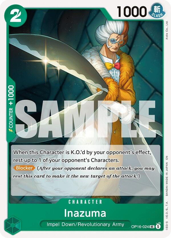 Image for Inazuma (OP16-024) (OP16) - One Piece Card Game