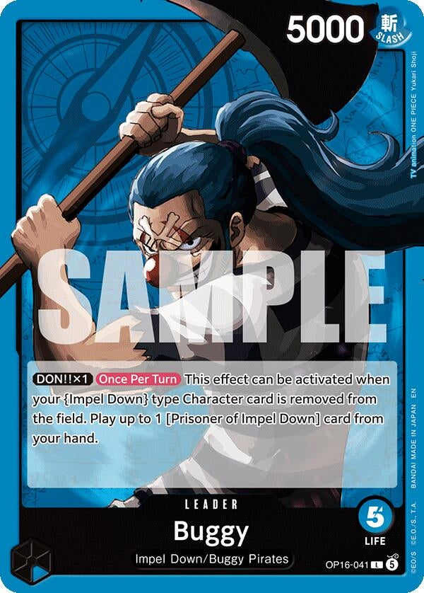 Image for Buggy (041) (OP16-041) (OP16) - One Piece Card Game