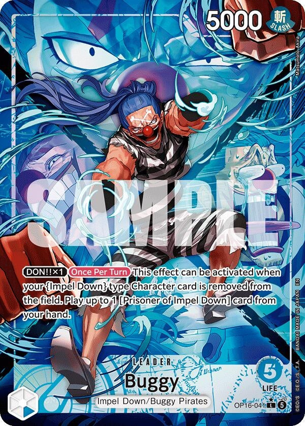 Image for Buggy (041) (Alternate Art) (OP16-041) (OP16) - One Piece Card Game
