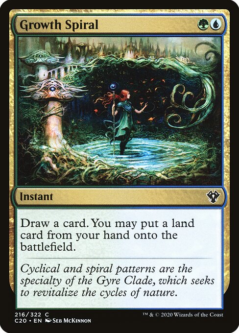 Growth Spiral - Commander 2020 - 216