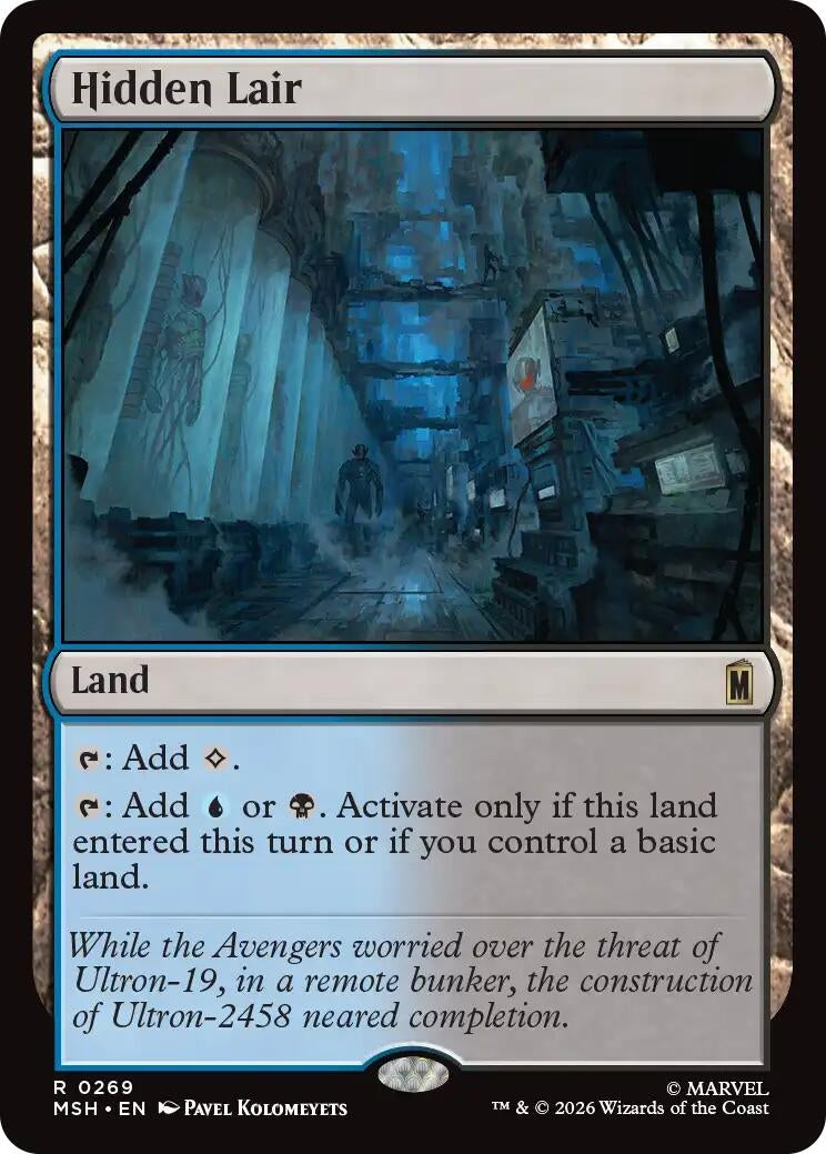 Image for Hidden Lair (269) (MSH) - Magic: The Gathering