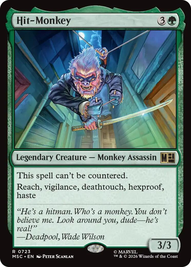 Image for Hit-Monkey (723) (MSC) - Magic: The Gathering