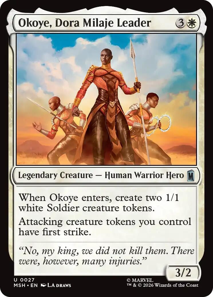 Okoye, Dora Milaje Leader (27) (MSH)