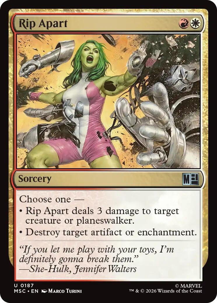 Image for Rip Apart (187) (MSC) - Magic: The Gathering