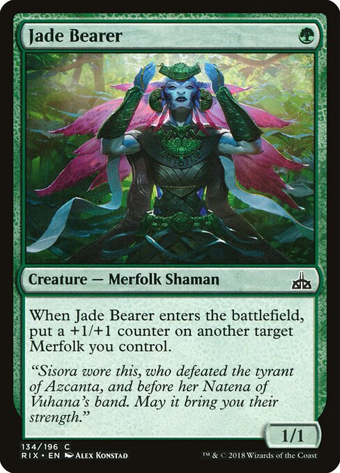 Jade Bearer - Rivals of Ixalan - 134