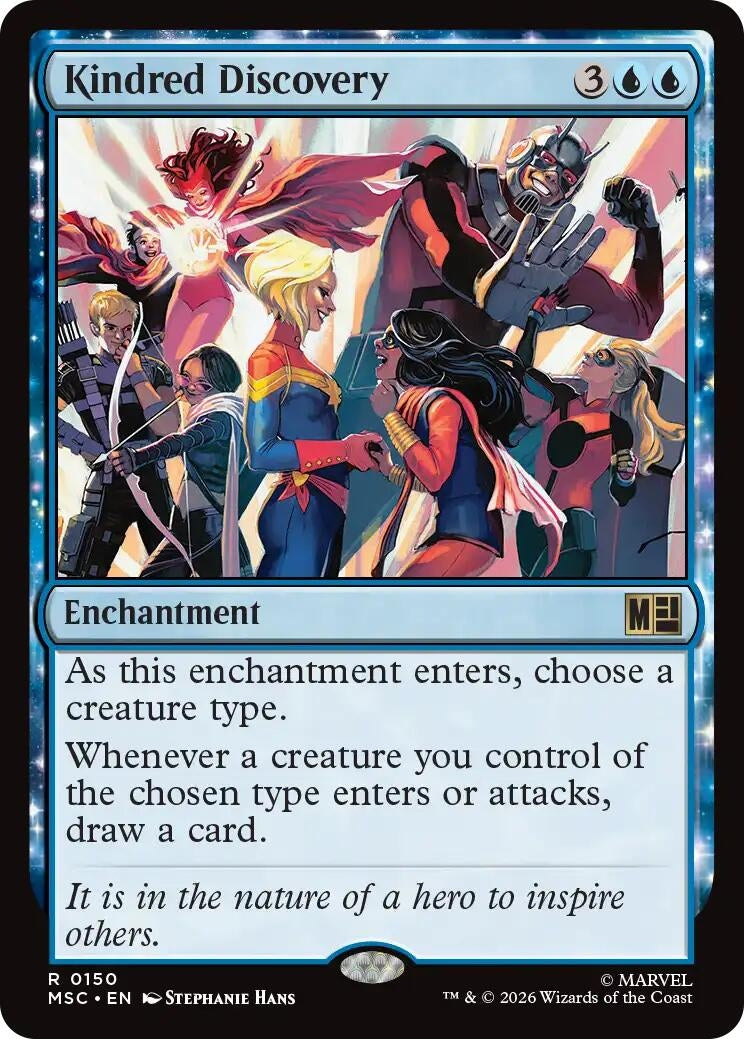 Image for Kindred Discovery (150) (MSC) - Magic: The Gathering