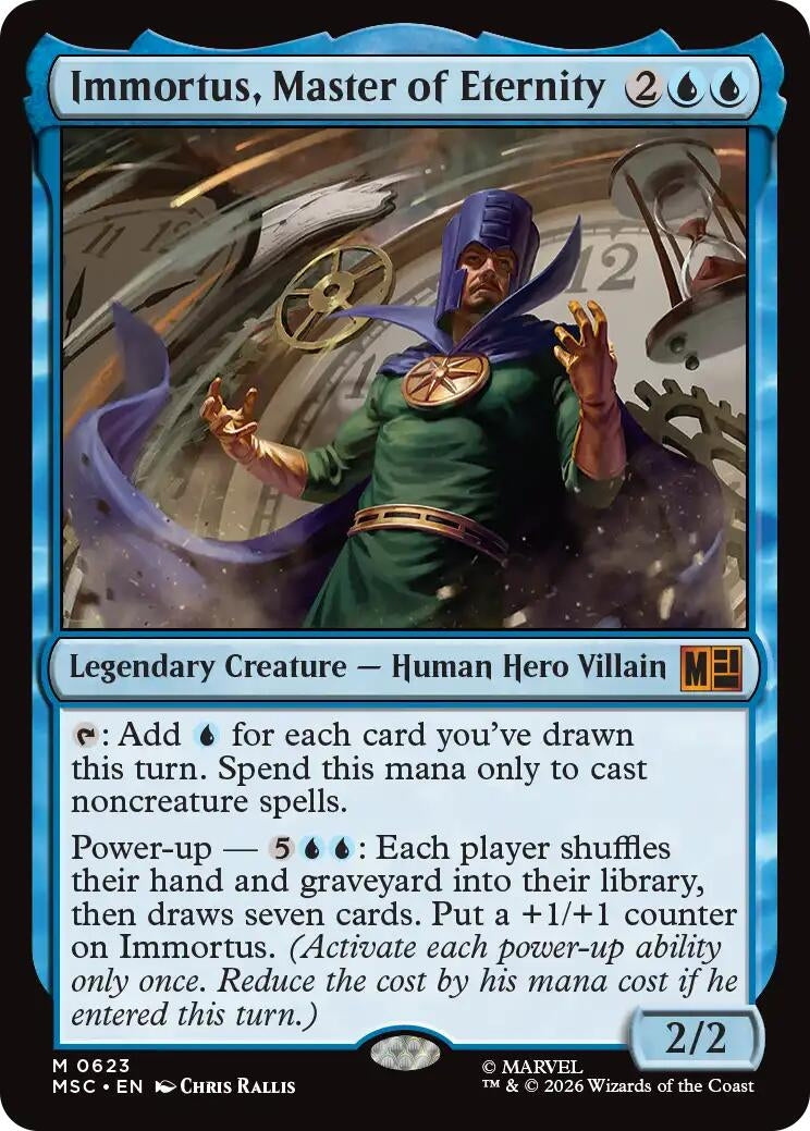 Image for Immortus, Master of Eternity (623) (MSC) - Magic: The Gathering
