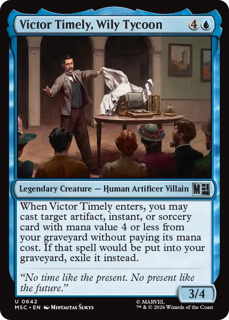Image for Victor Timely, Wily Tycoon (642) (MSC) - Magic: The Gathering