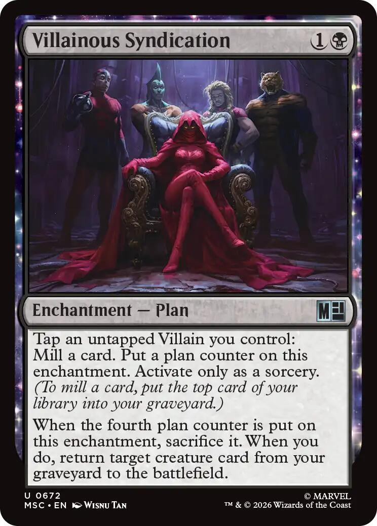 Image for Villainous Syndication (672) (MSC) - Magic: The Gathering
