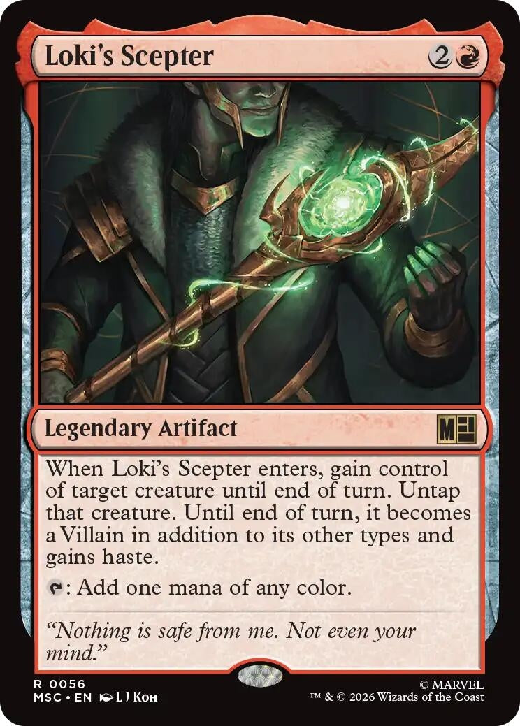 Image for Loki's Scepter (56) (MSC) - Magic: The Gathering