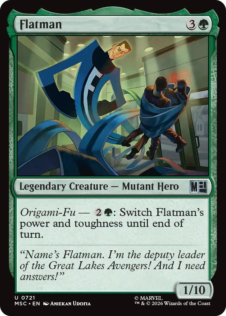 Image for Flatman (721) (MSC) - Magic: The Gathering