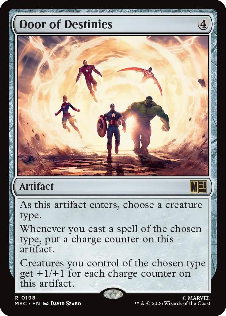 Image for Door of Destinies (198) (MSC) - Magic: The Gathering