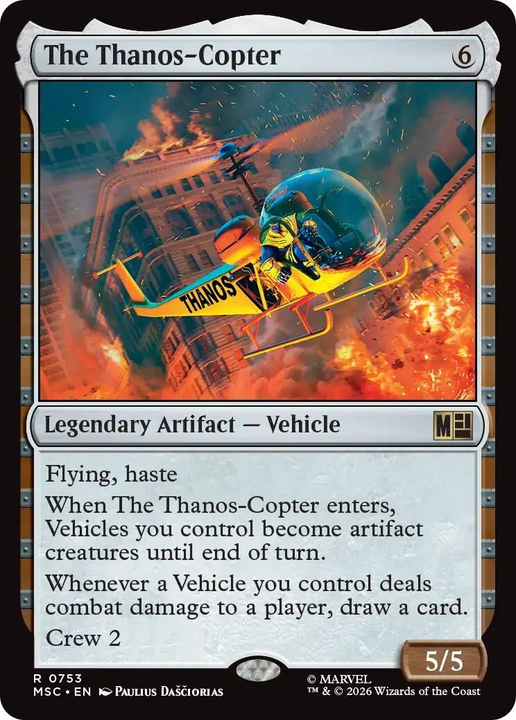 Image for The Thanos-Copter (753) (MSC) - Magic: The Gathering