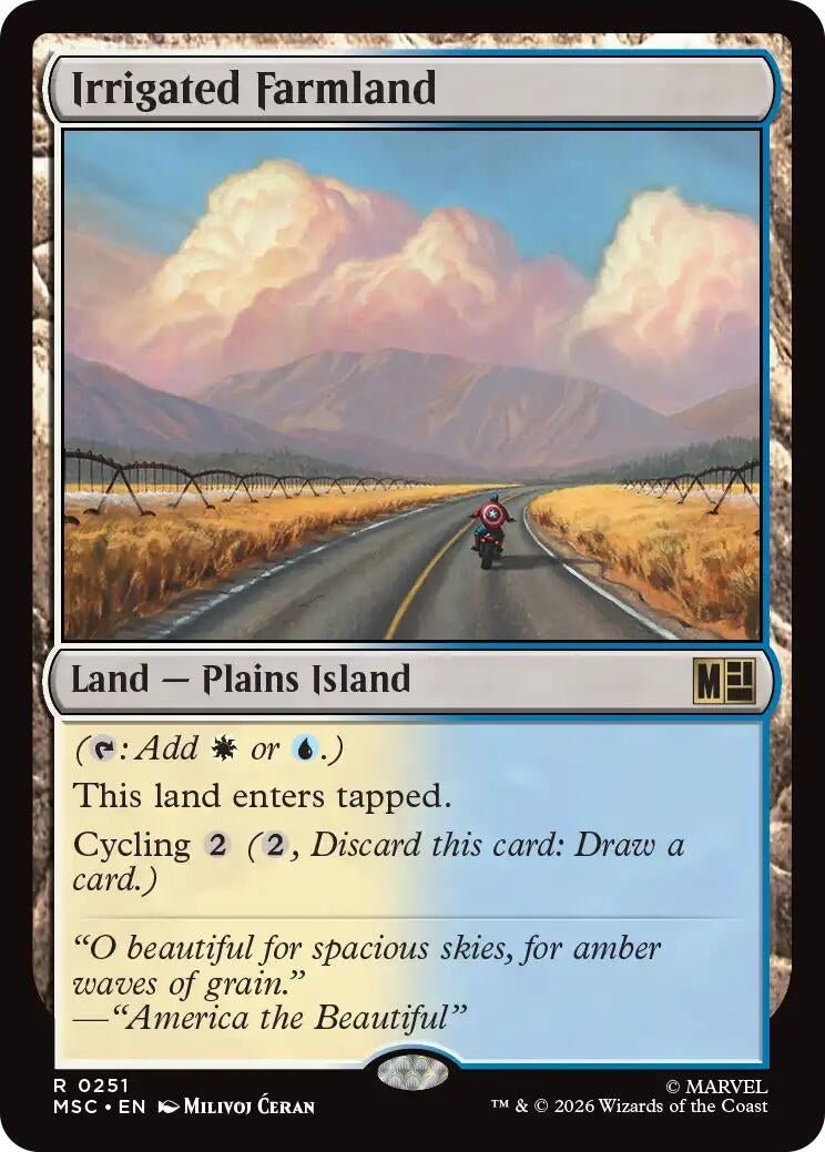 Image for Irrigated Farmland (251) (MSC) - Magic: The Gathering
