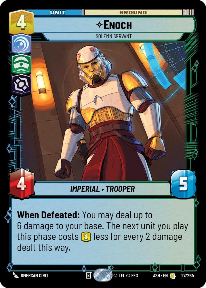 Image for Enoch - Solemn Servant (27/264) (ASH) - Star Wars: Unlimited