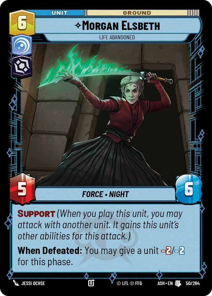 Image for Morgan Elsbeth - Life Abandoned (50/264) (ASH) - Star Wars: Unlimited
