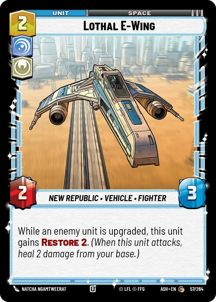 Image for Lothal E-Wing (57/264) (ASH) - Star Wars: Unlimited