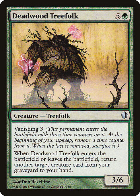 Deadwood Treefolk - Commander 2013 - 141