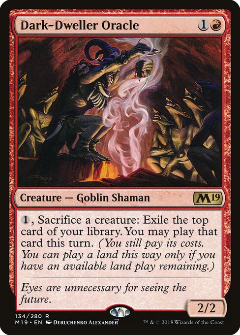 Dark-Dweller Oracle - Core Set 2019 - 134
