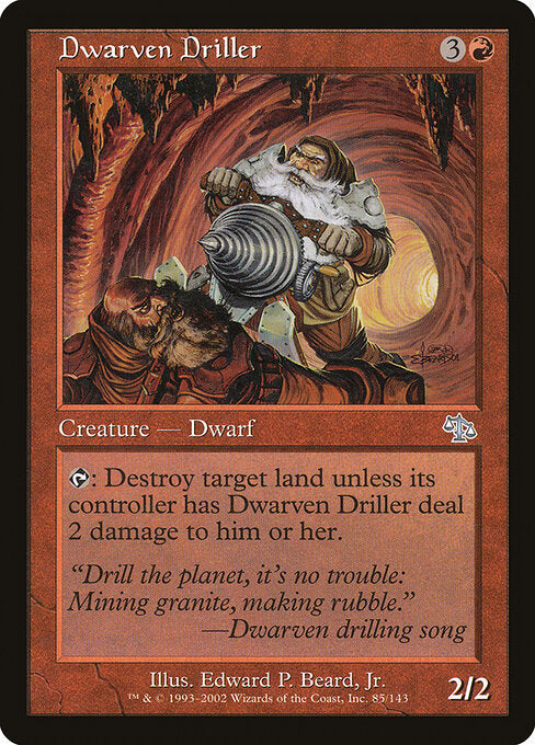 Dwarven Driller - Judgment - 85