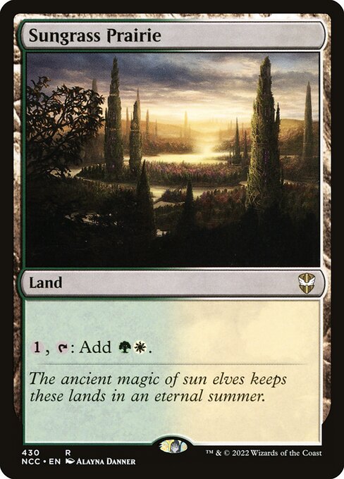 Sungrass Prairie - New Capenna Commander - 430