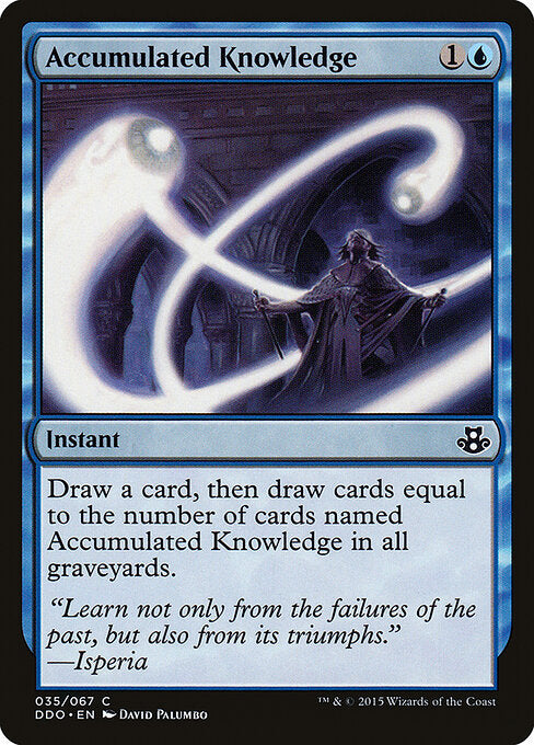 Accumulated Knowledge - Duel Decks: Elspeth vs. Kiora - 35