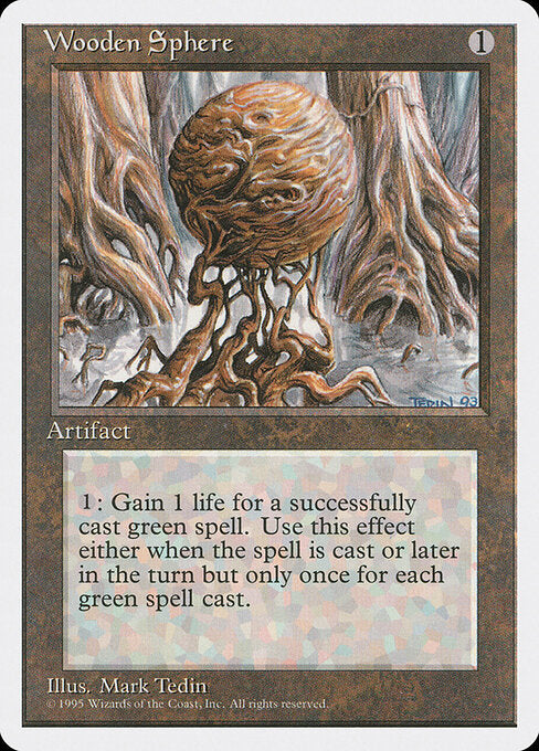 Wooden Sphere - Fourth Edition - 359