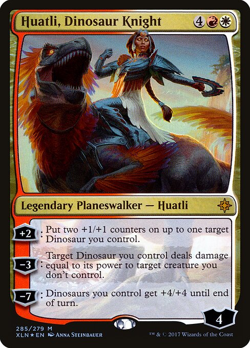 Huatli, Dinosaur Knight - Ixalan - 285
