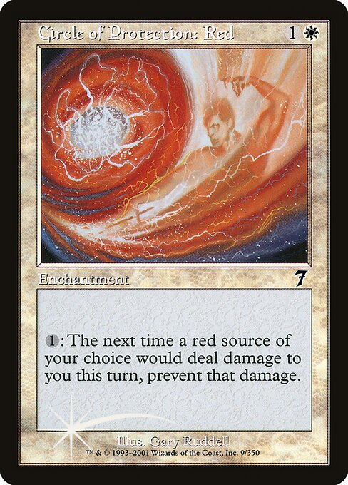 Circle of Protection: Red - Seventh Edition - 9★