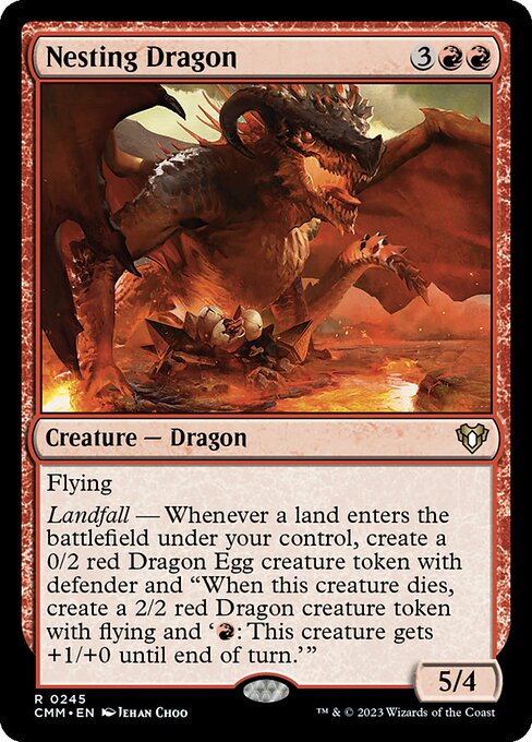 Nesting Dragon - Commander Masters - 245