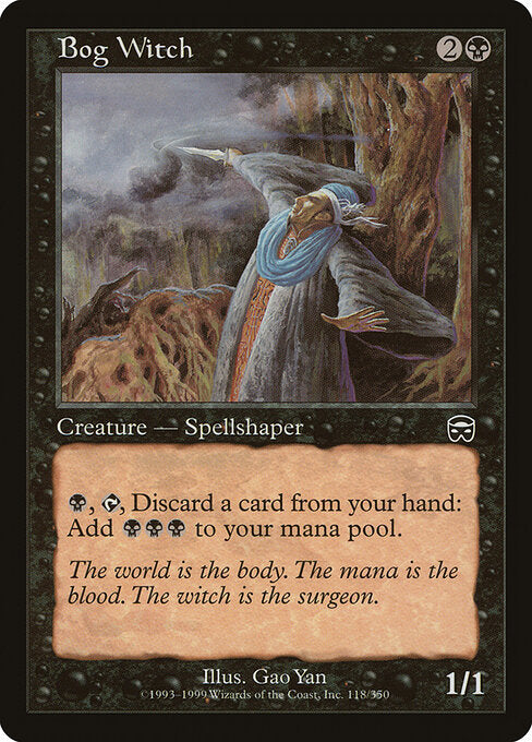 Bog Witch - Mercadian Masques - 118